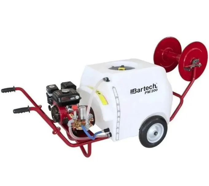 Bartech PM-200 Benzinli İlaçlama Makinesi 200 Litre - 22'lik Pompalı