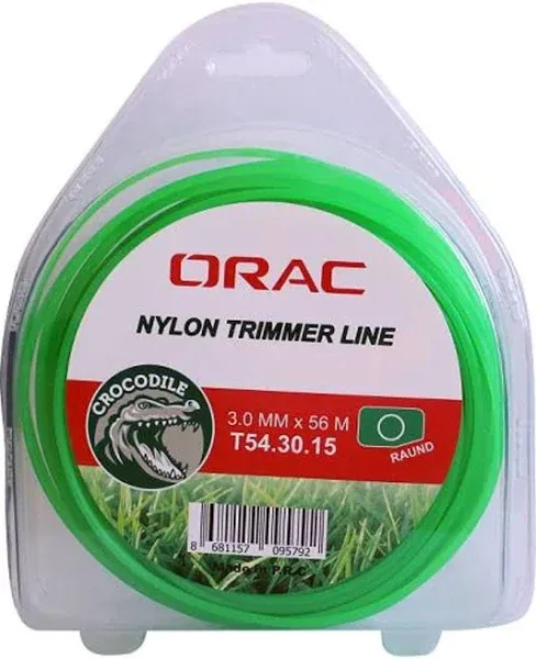 Orac Tırpan Misinası Yuvarlak 3.0 mm 56 mt Crocodile Yeşil